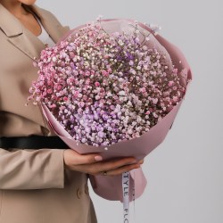 rozovaya gipsofila buket 4